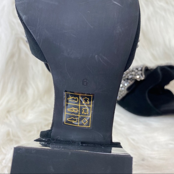 Jeffery Campbell Valenti Bow Loafer Black Stone - Picture 7 of 11